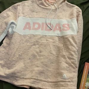 Pink adidas hoodie